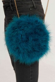 Bolso de pluma de avestruz PC-YLM5626-02