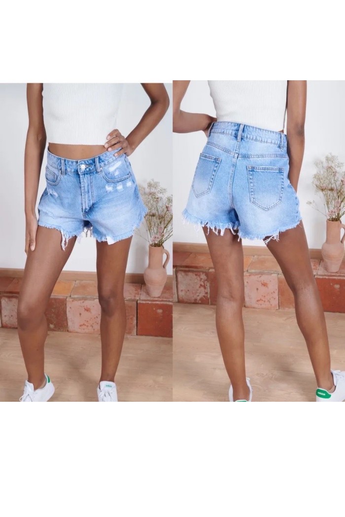 Short vaquero mujer