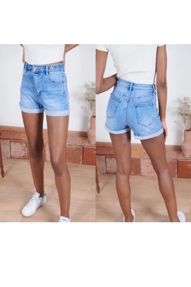 Short vaquero mujer