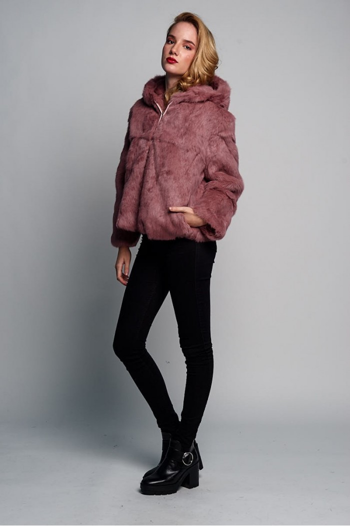 Chaqueta de Conejo PC-LLL5586