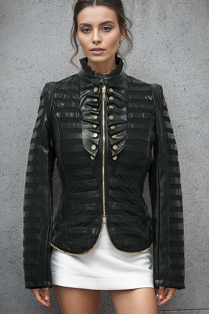 CHAQUETA POLIPIEL 3COLORES TY-9715