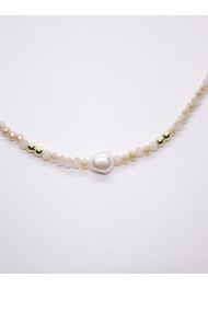 COLLAR PIEDRAS NATURALES CON PERLAS DE RIO