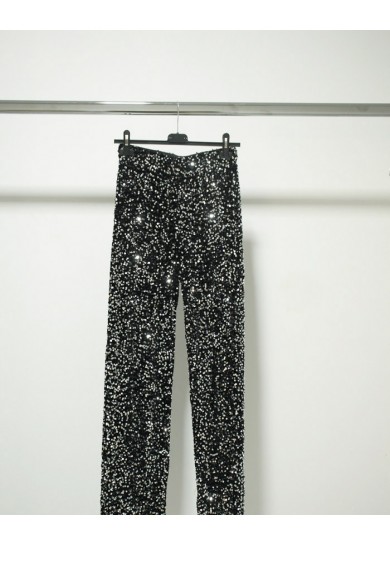 PANTALON CON lentejuelas  3 COLORES