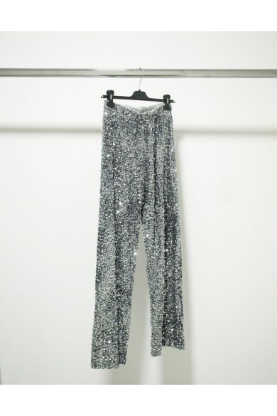 PANTALON CON lentejuelas  3 COLORES