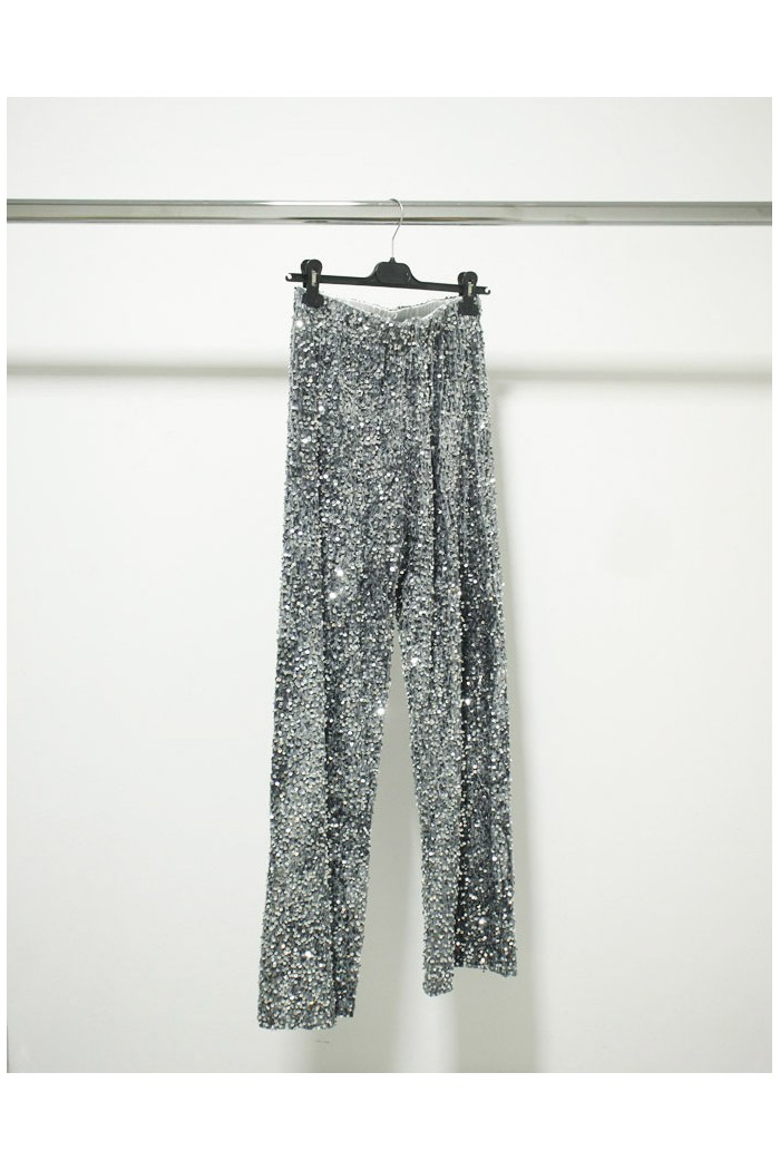 PANTALON CON lentejuelas  3 COLORES