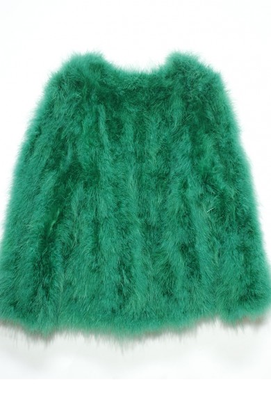 CHAQUETA PLUMAS DE AVESTRUZ PC-YLM5749-22