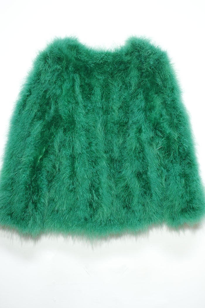 CHAQUETA PLUMAS DE AVESTRUZ PC-YLM5749-22