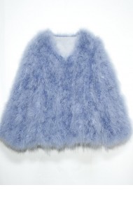 CHAQUETA PLUMAS DE AVESTRUZ PC-YLM5749-59