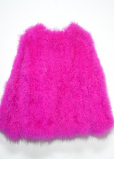CHAQUETA PLUMAS DE AVESTRUZ PC-YLM5749-35