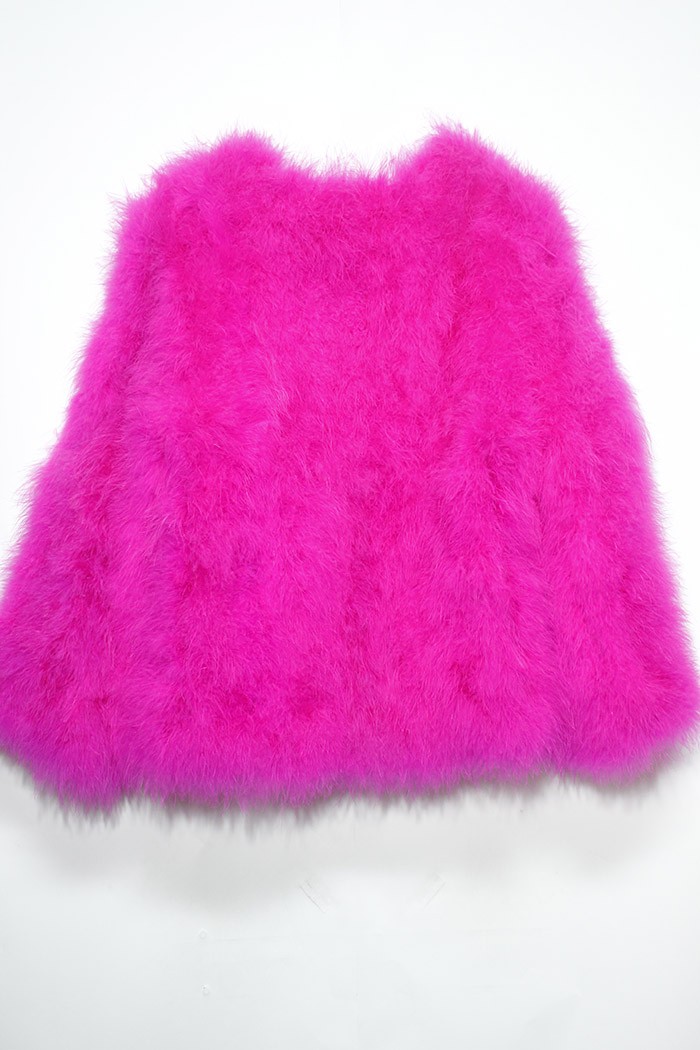 CHAQUETA PLUMAS DE AVESTRUZ PC-YLM5749-35