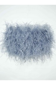 TOP PLUMAS LARGAS DE AVESTRUZ PC-YLM5697-20