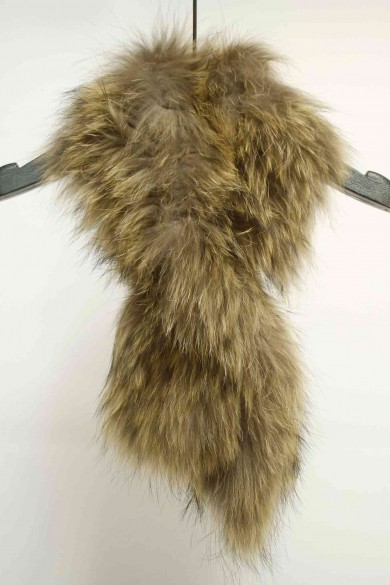 BUFANDA DE PELO TEJIDO PC-LZY5824-PELO DE MARMOTA-10010