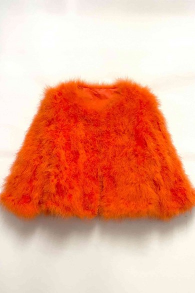CHAQUETA PLUMAS DE AVESTRUZ PC-YLM5749-36