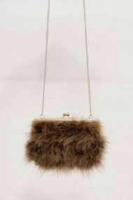 BOLSO PLUMAS DE AVESTRUZ PC-YLM2114-28