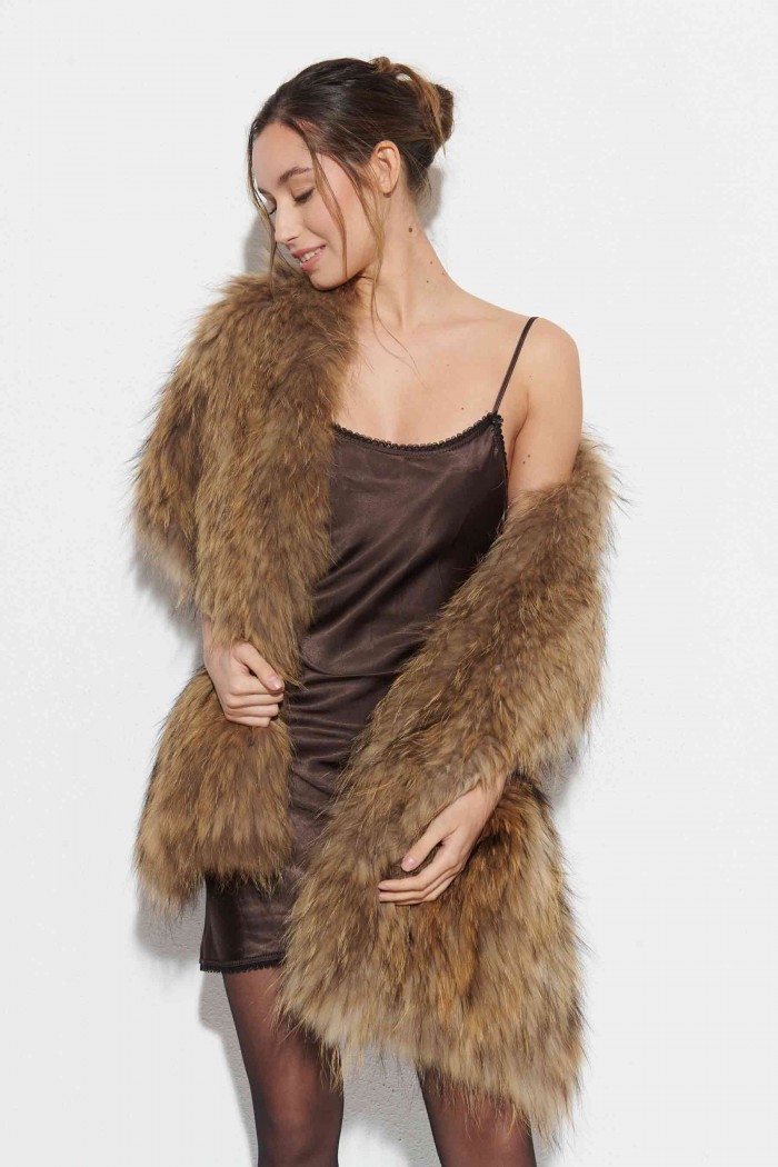 ESTOLA PELO DE MARMOTA PC-LZH5842-218-180X40
