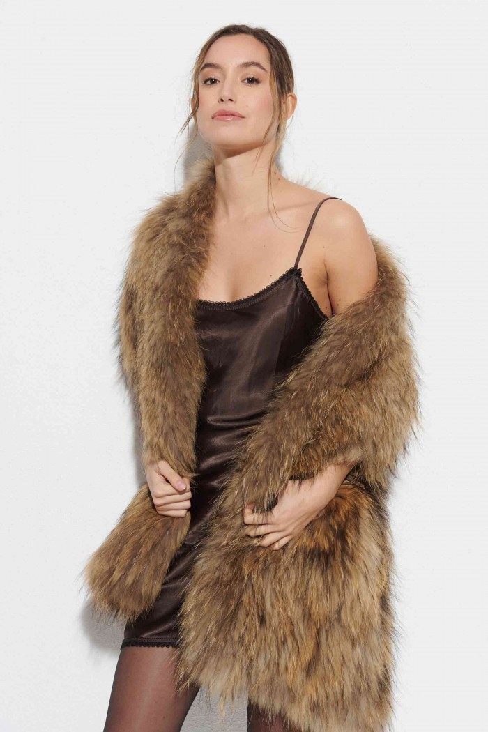 ESTOLA PELO DE MARMOTA PC-LZH5842-218-180X40