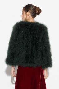 CHAQUETA PLUMAS DE AVESTRUZ PC-YLM5749-01