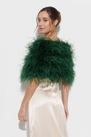 Estola plumas larga Avestruz PC-YLM5625-66