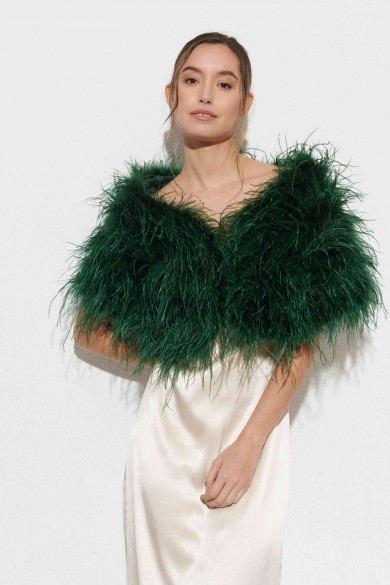 Estola plumas larga Avestruz PC-YLM5625-66