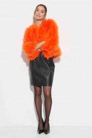 CHAQUETA PLUMAS DE AVESTRUZ PC-YLM5749-36