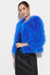 CHAQUETA PLUMAS DE AVESTRUZ PC-YLM5749-34