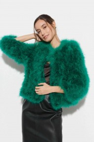 CHAQUETA PLUMAS DE AVESTRUZ PC-YLM5749-22