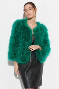 CHAQUETA PLUMAS DE AVESTRUZ PC-YLM5749-22
