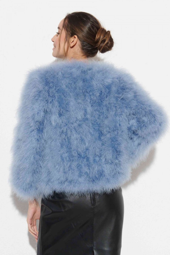 CHAQUETA PLUMAS DE AVESTRUZ PC-YLM5749-59