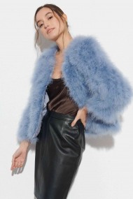 CHAQUETA PLUMAS DE AVESTRUZ PC-YLM5749-59