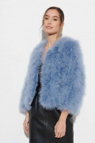 CHAQUETA PLUMAS DE AVESTRUZ PC-YLM5749-59