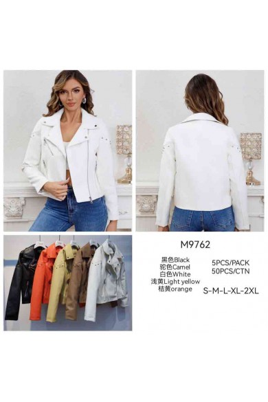 CHAQUETA POLIPIEL 5COLORES TY-M9762