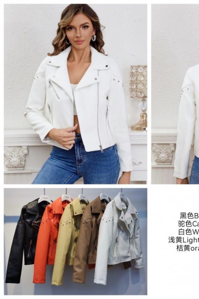CHAQUETA POLIPIEL 5COLORES TY-M9762