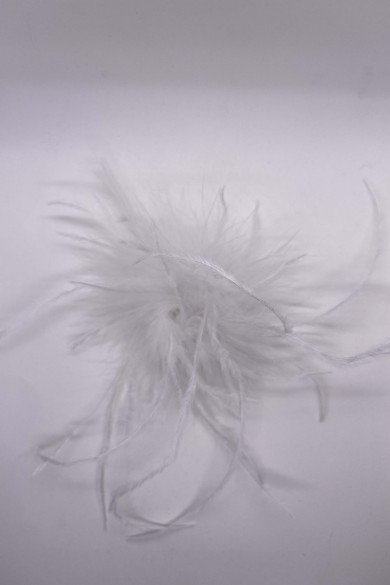 BROCHE PLUMAS DE AVESTRUZ 10colores PC-YLM2113