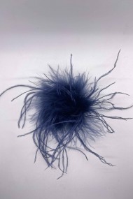 BROCHE PLUMAS DE AVESTRUZ 10colores PC-YLM2113