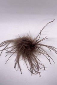 BROCHE PLUMAS DE AVESTRUZ 10colores PC-YLM2113