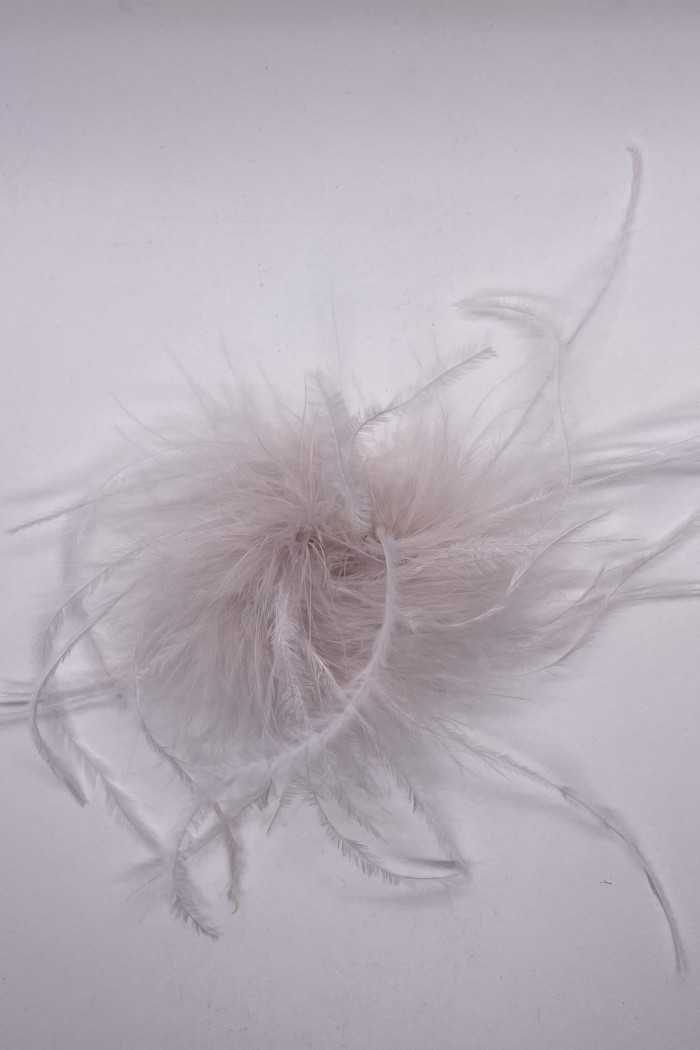 BROCHE PLUMAS DE AVESTRUZ 10colores PC-YLM2113