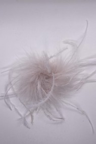 BROCHE PLUMAS DE AVESTRUZ 10colores PC-YLM2113