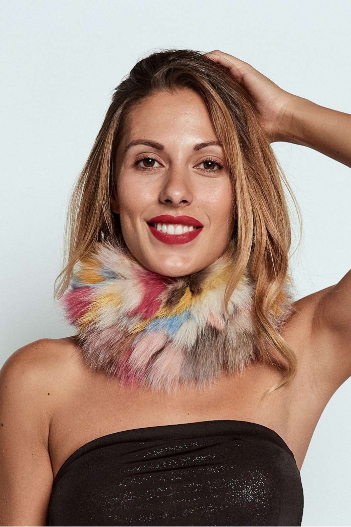 CUELLO DE PELO TEJIDO PC-LZH5565-09D