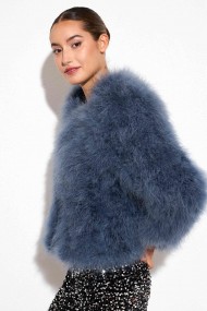 CHAQUETA PLUMAS DE AVESTRUZ PC-YLM5749-05