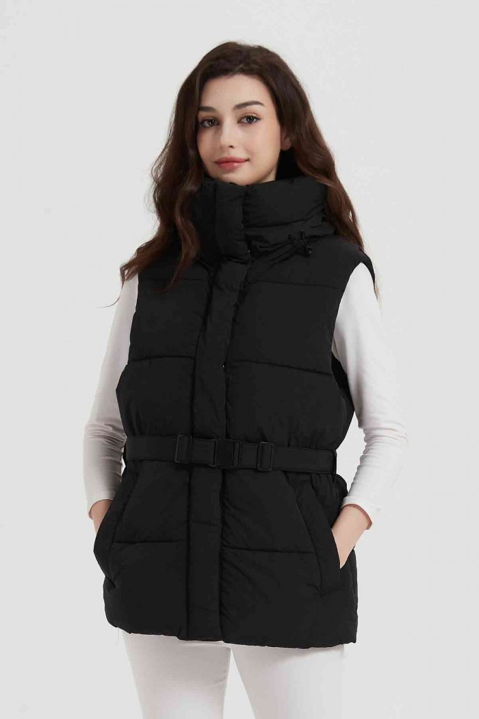 CHALECO ACOLCHADO OBRF2001-NEGRO