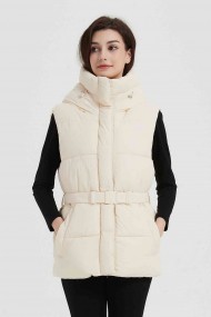 CHALECO ACOLCHADO OBRF2001-BEIGE