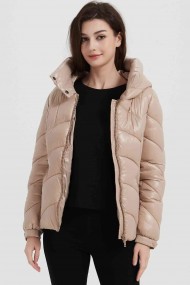 CHAQUETA ACOLCHADA OBRF2029-CAMEL