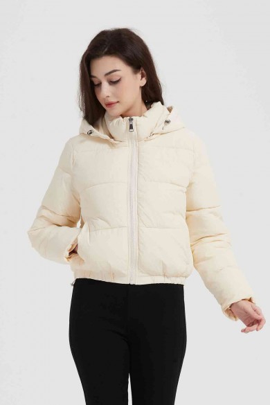 CHAQUETA ACOLCHADA OBRF2004-BEIGE