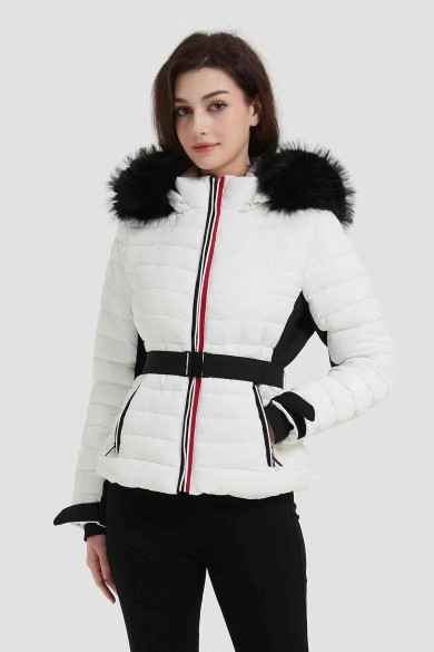 CHAQUETA ACOLCHADA OBRF2024-BLANCO