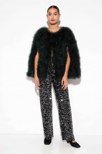 PANTALON CON lentejuelas  3 COLORES