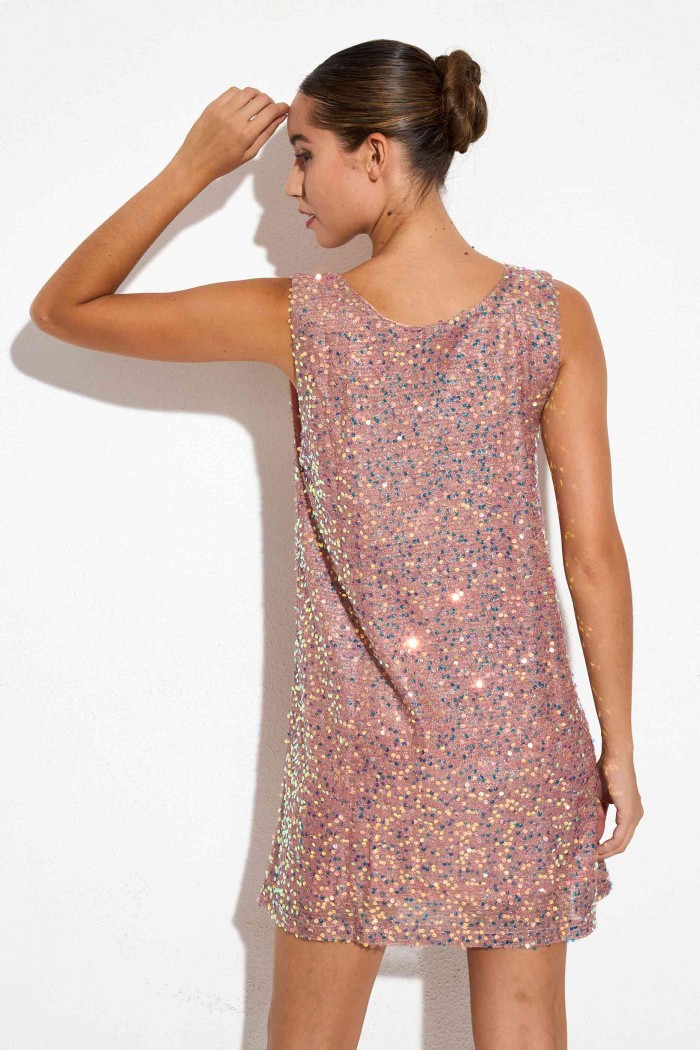 VESTIDO LENTEJUELAS