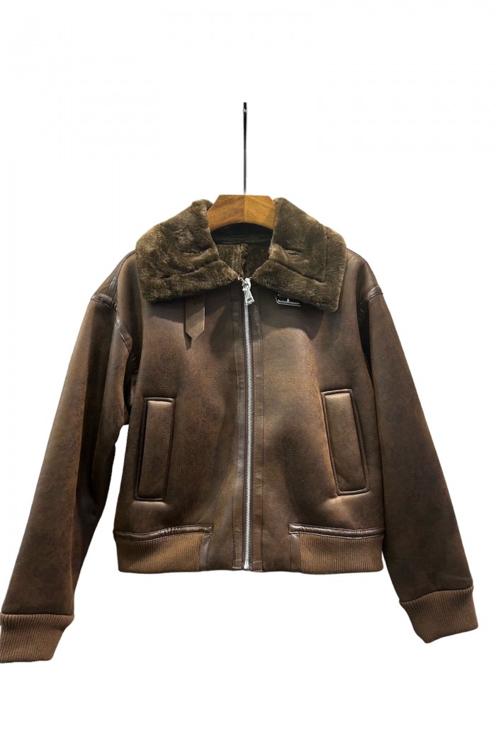 CHAQUETA TY-M9923 MARRON