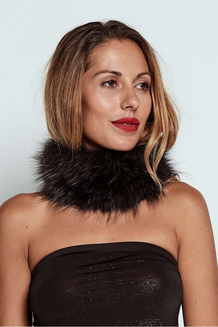 CUELLO DE PELO TEJIDO PC-LZH5565-77