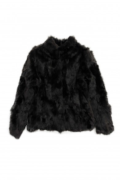 CHAQUETA PELO DE CONEJO MARRON PC-LLL5566-45