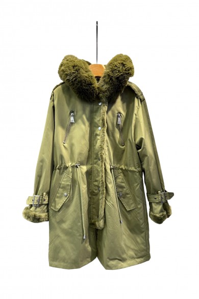 CHAQUETA PARKA TY-9913  VERDE KAKI